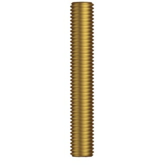 M3X1000mm THREADED ROD BRASS