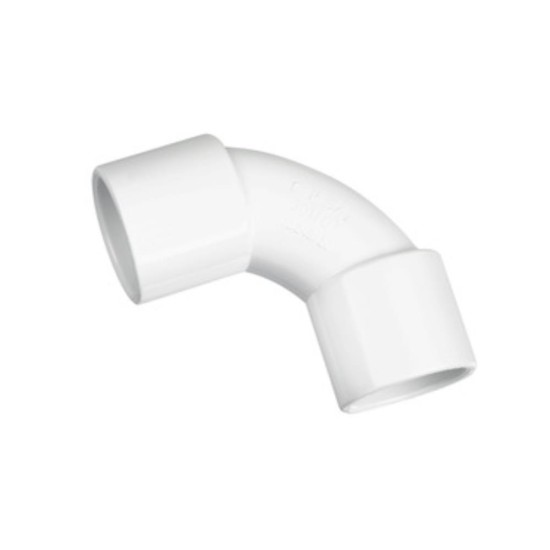 Clipsal - Solid Elbow PVC, 20mm White Electric Clipsal - Solid Elbow PVC, 20mm White Electric