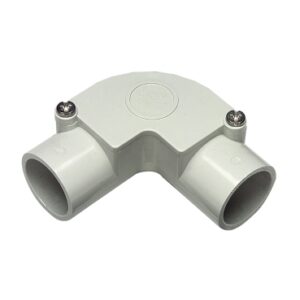 CLIPSAL 20mm Inspection Elbow - Grey